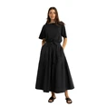 Claudia Strater Dames Rok Cs23-25342 Zwart
