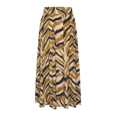 Claudia Strater Dames Rok Cs23-25376 Zand