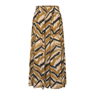Claudia Strater Dames Rok Cs23-25376 Zand