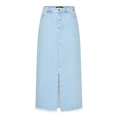 Claudia Strater Dames Rok Cs25-23508 Bleached blue denim