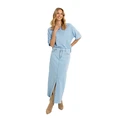 Claudia Strater Dames Rok Cs25-23508 Bleached blue denim
