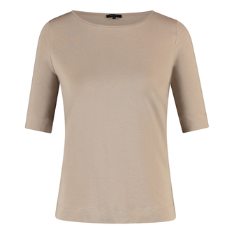 Claudia Strater Dames Top Cs13-25122 Taupe