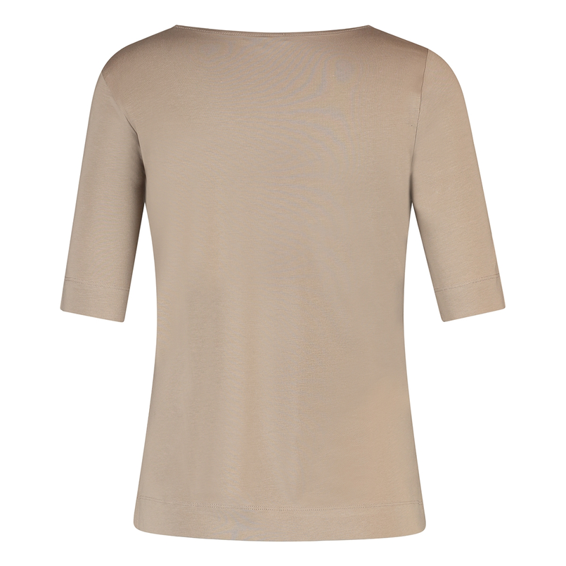 Claudia Strater Dames Top Cs13-25122 Taupe