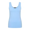 Claudia Strater Dames Top Cs13-25368 Bleu