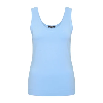 Claudia Strater Dames Top Cs13-25368 Bleu