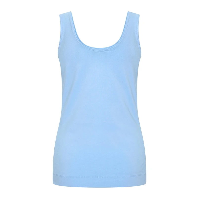 Claudia Strater Dames Top Cs13-25368 Bleu