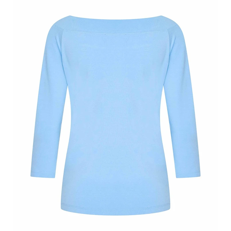 Claudia Strater Dames Top Cs13-25370 Bleu