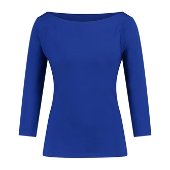 Claudia Strater Dames Top CS13-25370 Kobalt