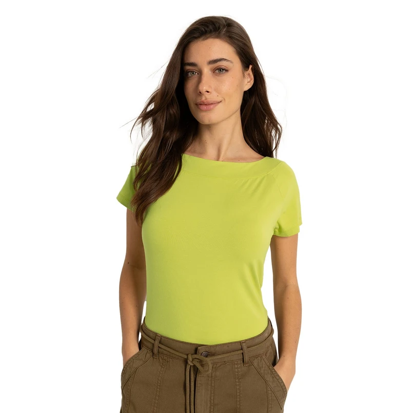 Claudia Strater Dames Top Cs13-25371 Lime