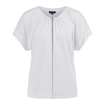 Claudia Strater Dames Top CS13-25530 OFF-WHITE