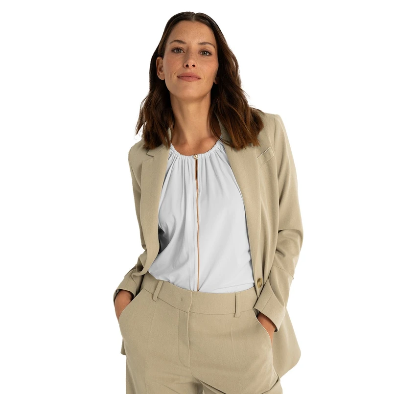 Claudia Strater Dames Top CS13-25530 OFF-WHITE