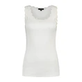Claudia Strater Dames Top Cs13-25656 OFF-WHITE