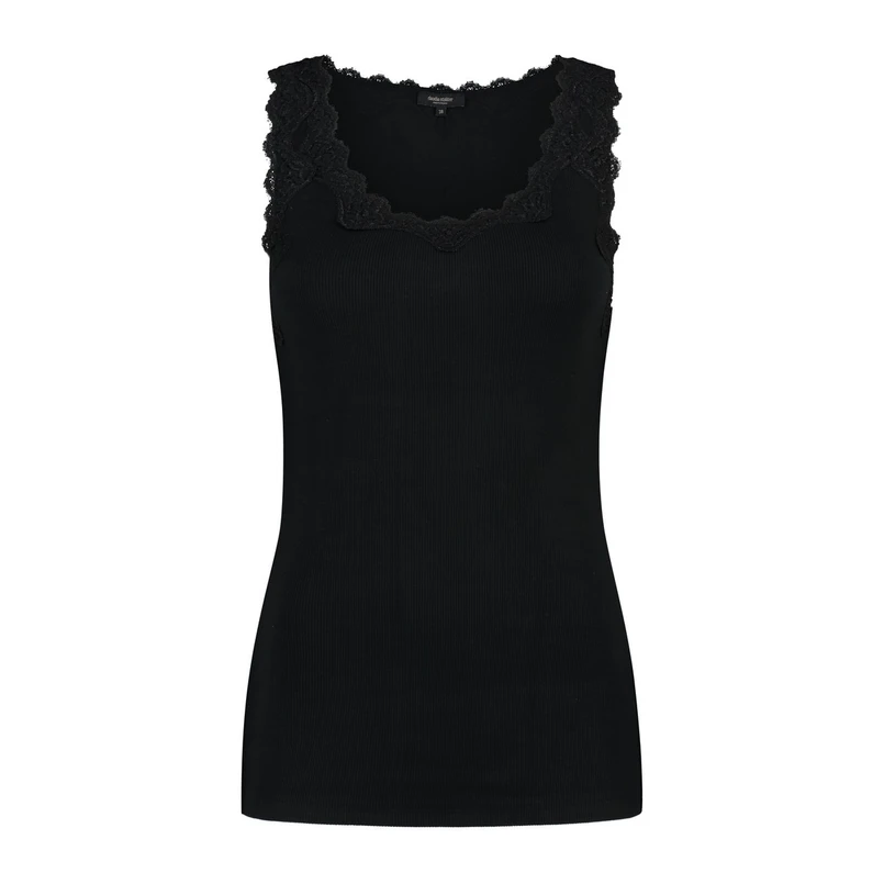 Claudia Strater Dames Top Cs13-25656 Zwart
