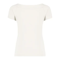 Claudia Strater Dames Top Cs13-99006 OFF-WHITE