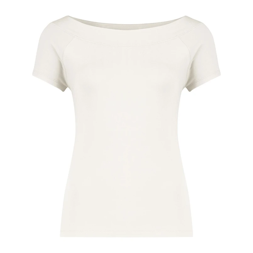 Claudia Strater Dames Top Cs13-99006 OFF-WHITE