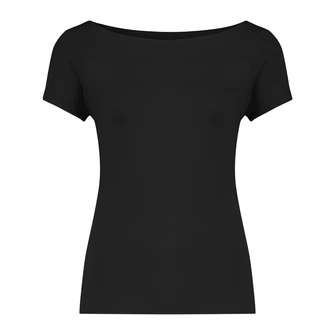 Claudia Strater Dames Top Cs13-99006 Zwart