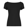 Claudia Strater Dames Top Cs13-99006 Zwart