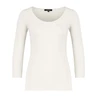 Claudia Strater Dames Top Cs13-99008 OFF-WHITE