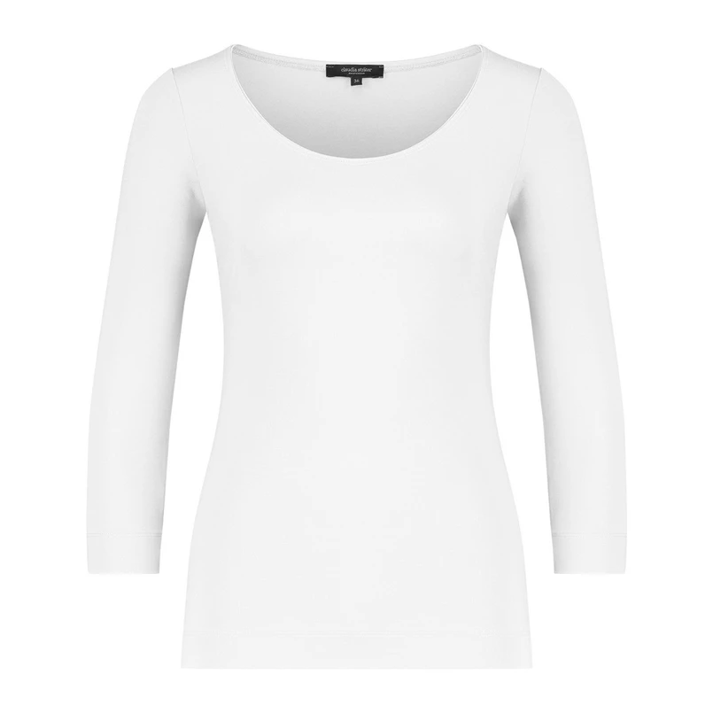 Claudia Strater Dames Top Cs13-99008 Wit
