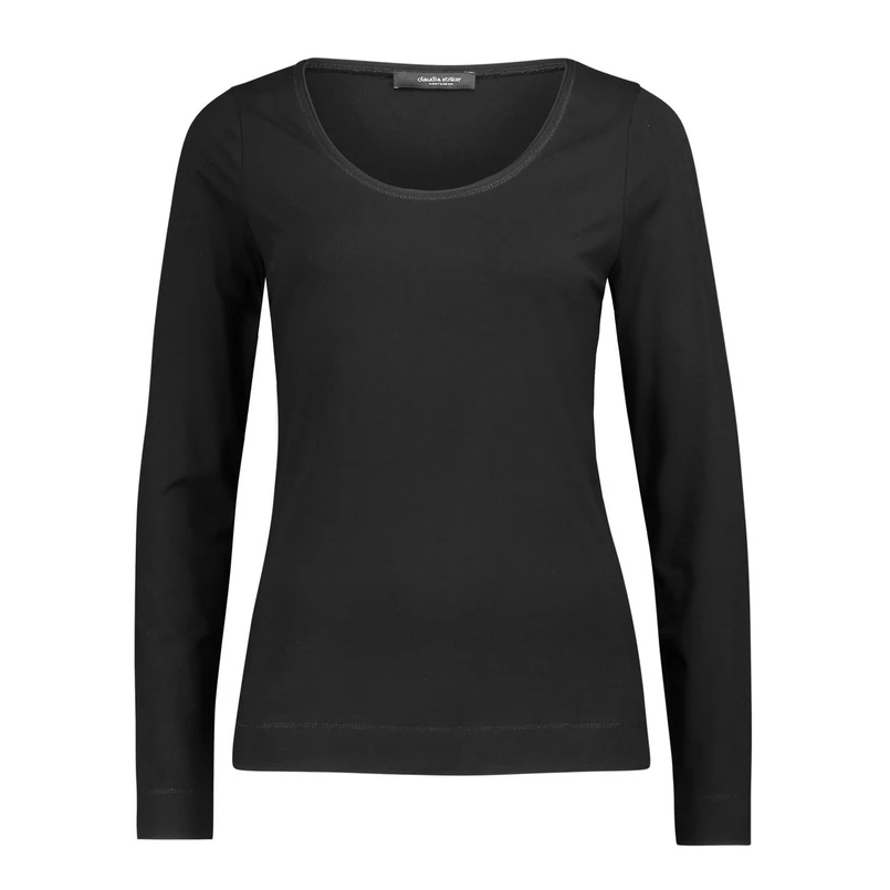 Claudia Strater Dames Top Cs13-99009 Zwart