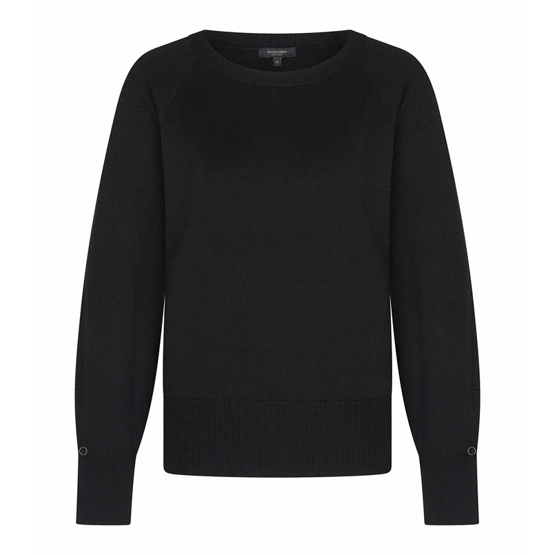 Claudia Strater Dames Trui Cs11-25031 Zwart