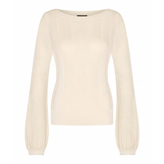 Claudia Strater Dames Trui Cs11-25039 Ecru