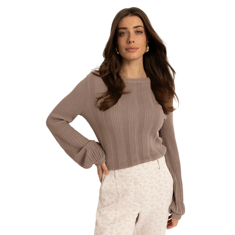 Claudia Strater Dames Trui Cs11-25039 Taupe