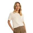 Claudia Strater Dames Trui Cs11-25074 Ecru