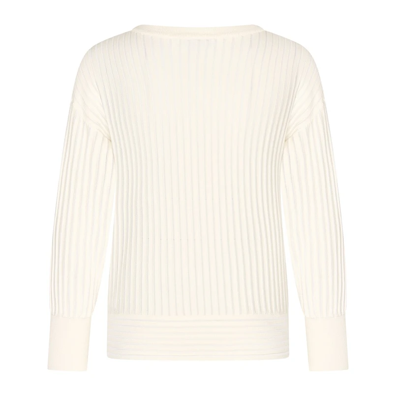Claudia Strater Dames Trui Cs11-25109 OFF-WHITE