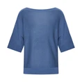 Claudia Strater Dames Trui Cs11-25113 Midden blauw