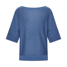 Claudia Strater Dames Trui Cs11-25113 Midden blauw