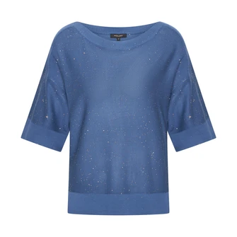 Claudia Strater Dames Trui Cs11-25113 Midden blauw