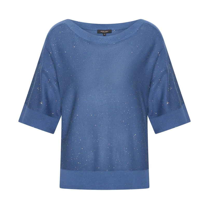 Claudia Strater Dames Trui Cs11-25113 Midden blauw