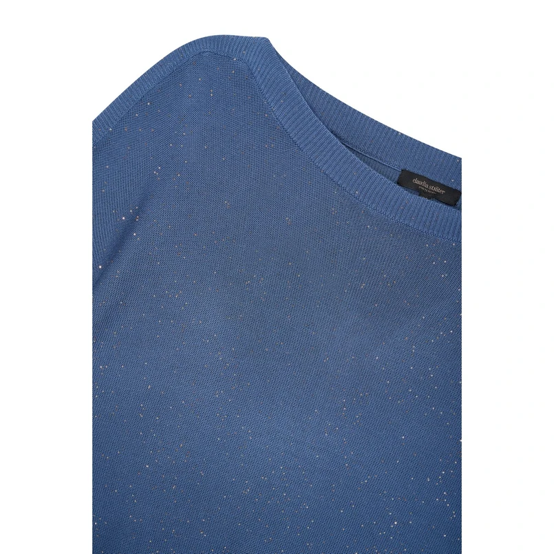 Claudia Strater Dames Trui Cs11-25113 Midden blauw
