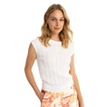Claudia Strater Dames Trui Cs11-25207 Wit