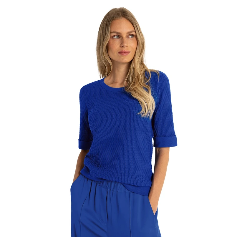 Claudia Strater Dames Trui Cs11-25492 Kobalt