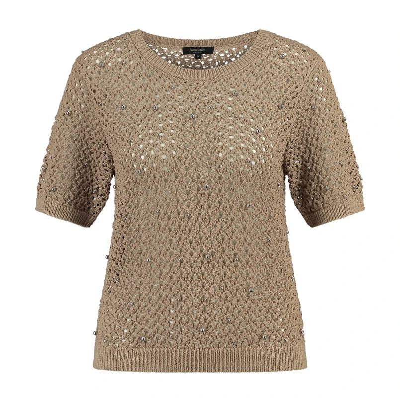 Claudia Strater Dames Trui CS11-25515 Camel