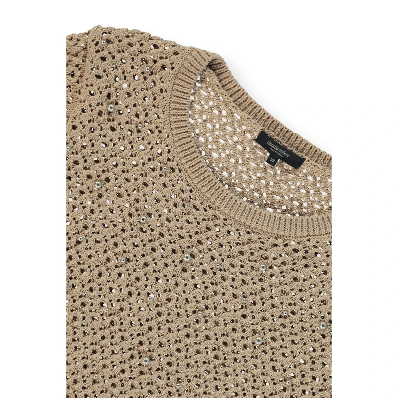 Claudia Strater Dames Trui CS11-25515 Camel