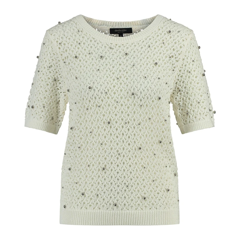 Claudia Strater Dames Trui CS11-25515 OFF-WHITE