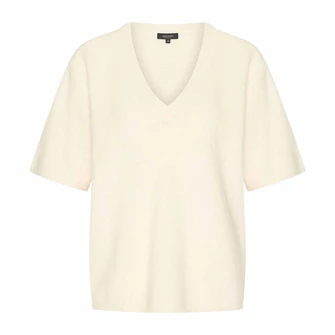 Claudia Strater Dames Trui Cs11-99012 OFF-WHITE