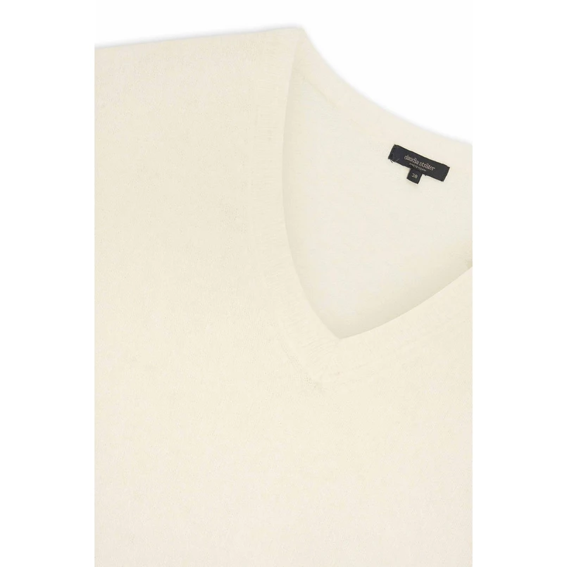 Claudia Strater Dames Trui Cs11-99012 OFF-WHITE