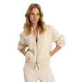 Claudia Strater Dames Vest Cs12-25041 Ecru