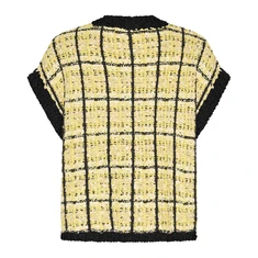 Claudia Strater Dames Vest Cs12-25044 Geel