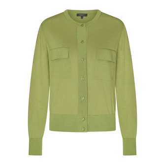 Claudia Strater Dames Vest Cs12-25065 Groen
