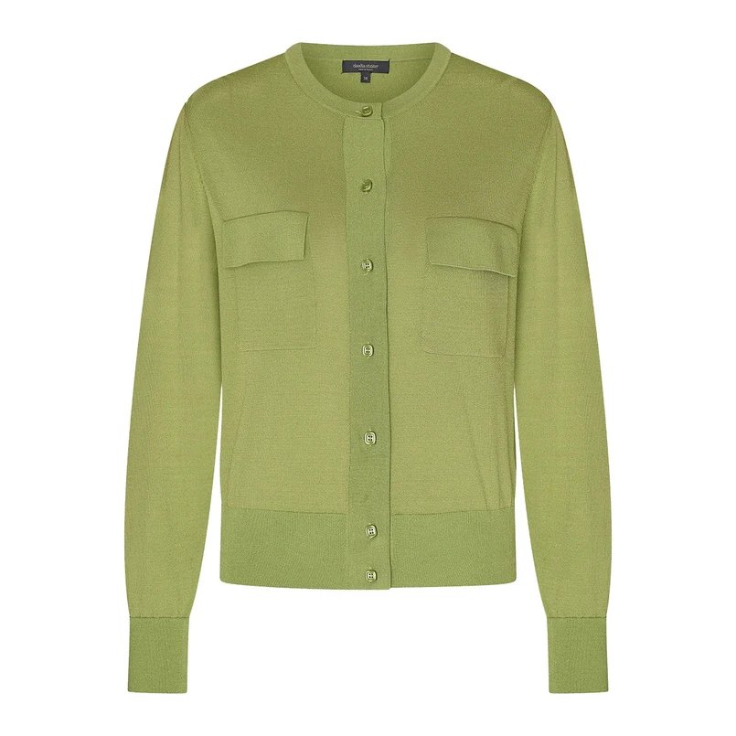 Claudia Strater Dames Vest Cs12-25065 Groen