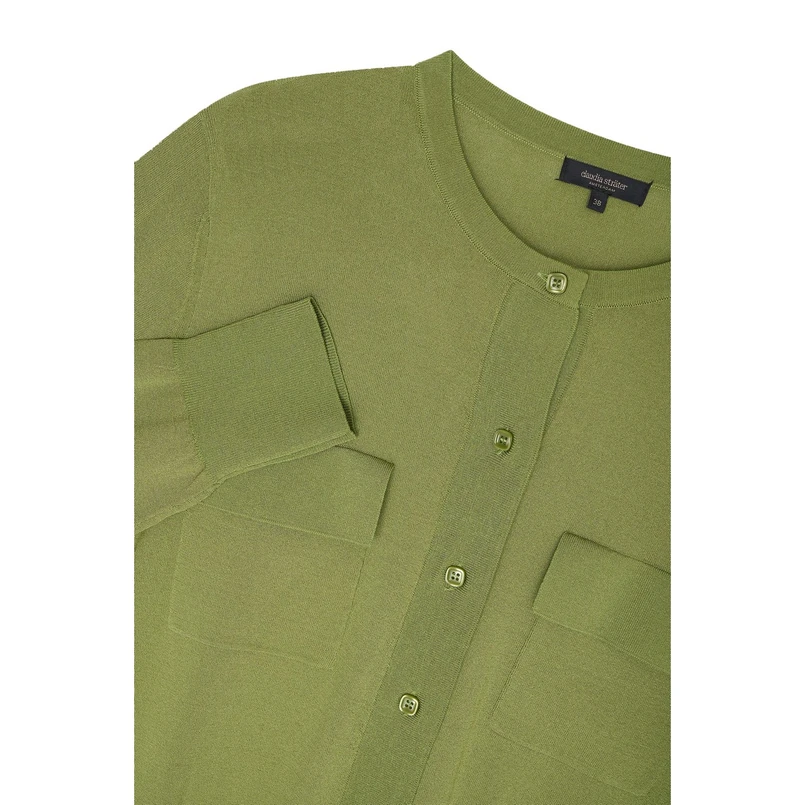 Claudia Strater Dames Vest Cs12-25065 Groen
