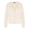 Claudia Strater Dames Vest Cs12-25073 Ecru