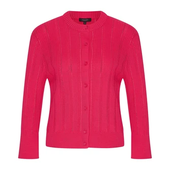 Claudia Strater Dames Vest Cs12-25206 Fuchsia