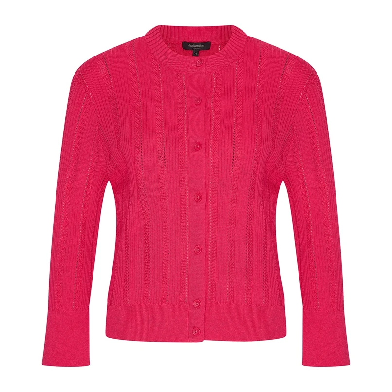 Claudia Strater Dames Vest Cs12-25206 Fuchsia