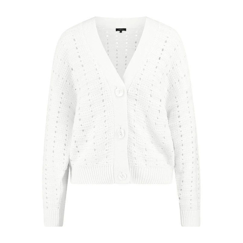 Claudia Strater Dames Vest Cs12-25384 Ecru